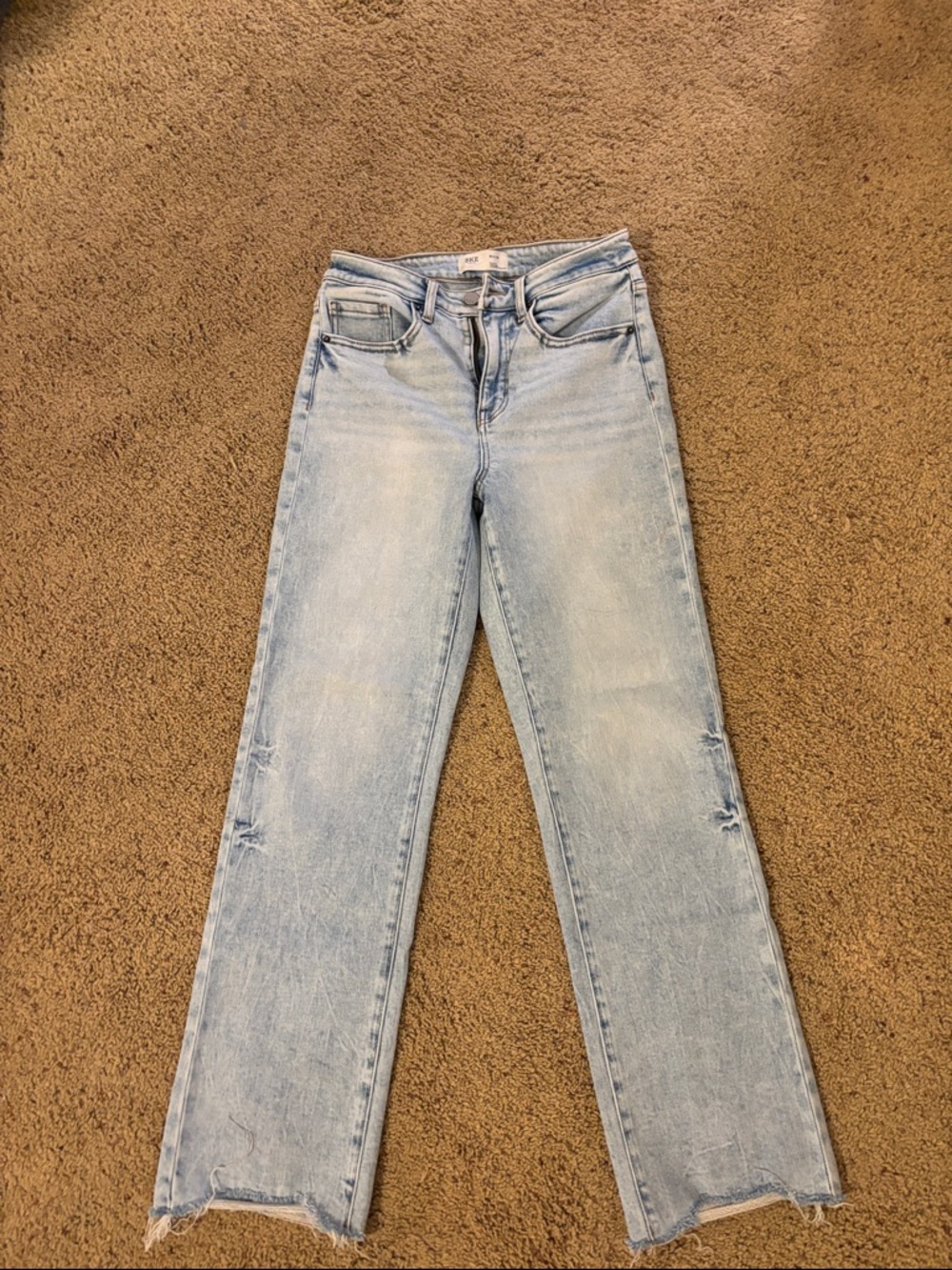 Buckle Light Wash Women's Straight-Leg Jeans